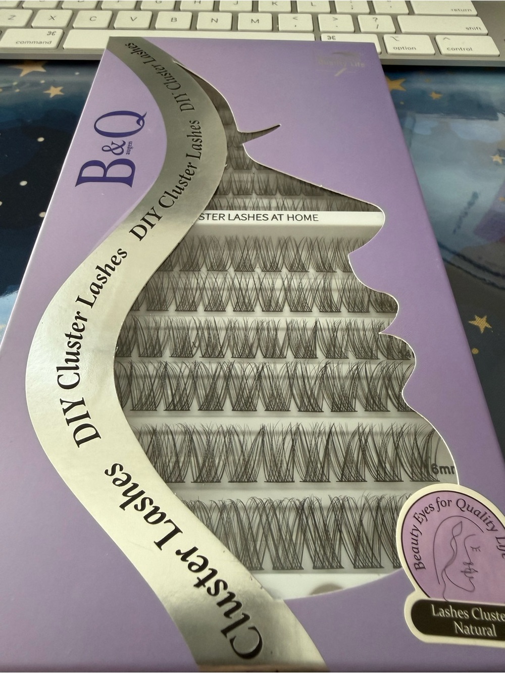 B&Q Lash Clusters Sizes 8, 10, 12, 14, 16, 18 mm